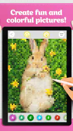 Cross Stitch Coloring Art 8