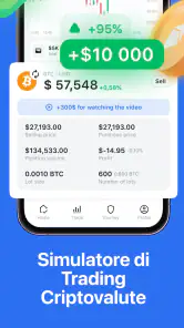 Cryptoguru: Trading Simulatore screenshot