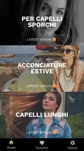 Cura Dei Capelli in Italiano screenshot
