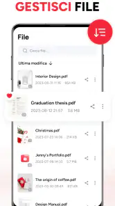 Da immagine a PDF: PDF Creator screenshot