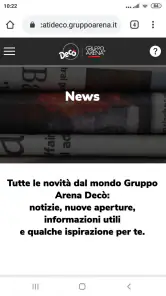 Decò Gruppo Arena screenshot