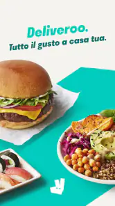 Deliveroo: Cibo e shopping screenshot