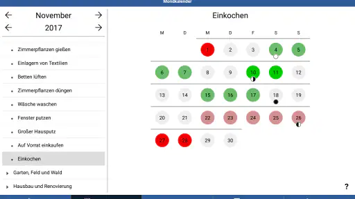 Der Mondkalender 8