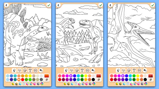 Dinosauri Gioco dei colori 6