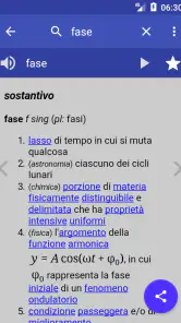 Dizionario Italiano - Offline screenshot