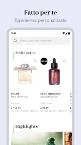 Douglas Profumeria e Cosmetica screenshot