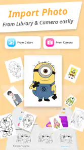Draw Cartoon - AR Sketch App screenshot