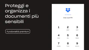 Dropbox: Backup di Foto e File screenshot