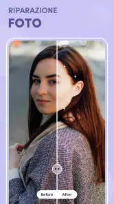 Editor di foto AI screenshot