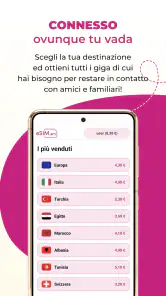 eSIM.sm: Piani eSIM Viaggio screenshot