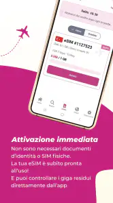 eSIM.sm: Piani eSIM Viaggio screenshot