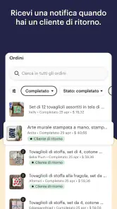 Etsy Seller: il tuo negozio screenshot