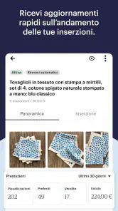 Etsy Seller: il tuo negozio screenshot