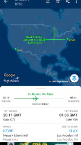 FlightAware Tracking volo screenshot