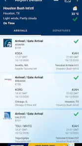 FlightAware Tracking volo screenshot