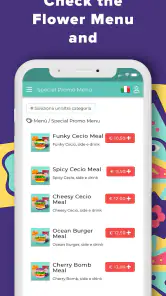 Flower Burger screenshot
