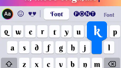 Fonts emoji Tastiera Carattere 1