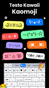Fonts emoji Tastiera Carattere screenshot