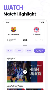 Football Live Scores: SnapGoal screenshot