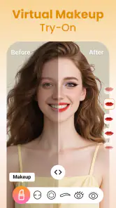 Fotocamera per il trucco screenshot