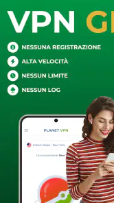 Planet Free VPN Gratuito screenshot