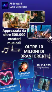 Generatore di Canzoni AI screenshot
