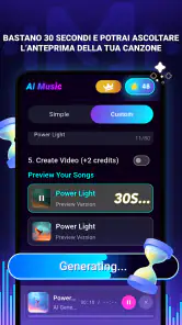 Generatore di Canzoni AI screenshot