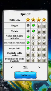 Geografia Mondiale - Gioco screenshot