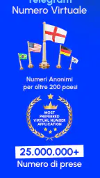 GetCode: Numero Virtuale OTP 8