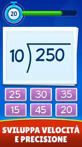 Giochi di matematica Italiano screenshot