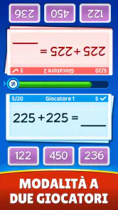 Giochi di matematica Italiano screenshot