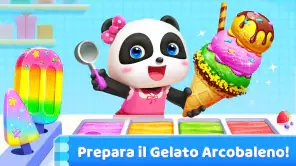 Gioco del Gelato Piccolo Panda screenshot