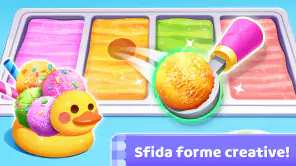 Gioco del Gelato Piccolo Panda screenshot
