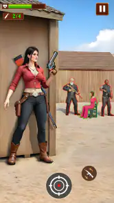 Gioco di tiro western survival screenshot
