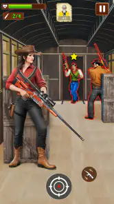 Gioco di tiro western survival screenshot