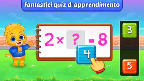 Gioco tabelline per bambini 5+ screenshot
