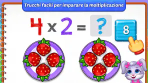 Gioco tabelline per bambini 5+ screenshot