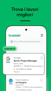 Glassdoor | Lavori e stipendi screenshot