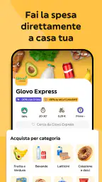 Glovo Cibo a domicilio e altro 5