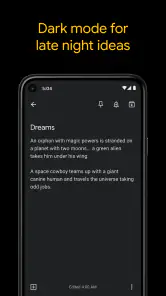 Google Keep: note ed elenchi screenshot