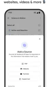 Google NotebookLM screenshot