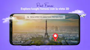 Mappa satellitare GPS screenshot