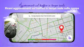 Mappa satellitare GPS screenshot
