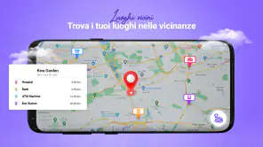 Mappa satellitare GPS screenshot