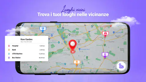 Mappa satellitare GPS 5
