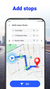GPS Navigazione Vocale: Mappa screenshot
