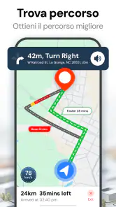 GPS satellitare mappa Terra screenshot