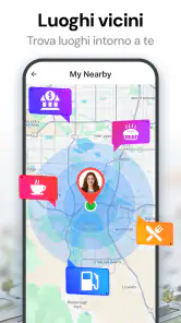 GPS satellitare mappa Terra screenshot