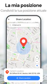 GPS satellitare mappa Terra screenshot