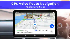 GPS Satellite Map Navigation screenshot